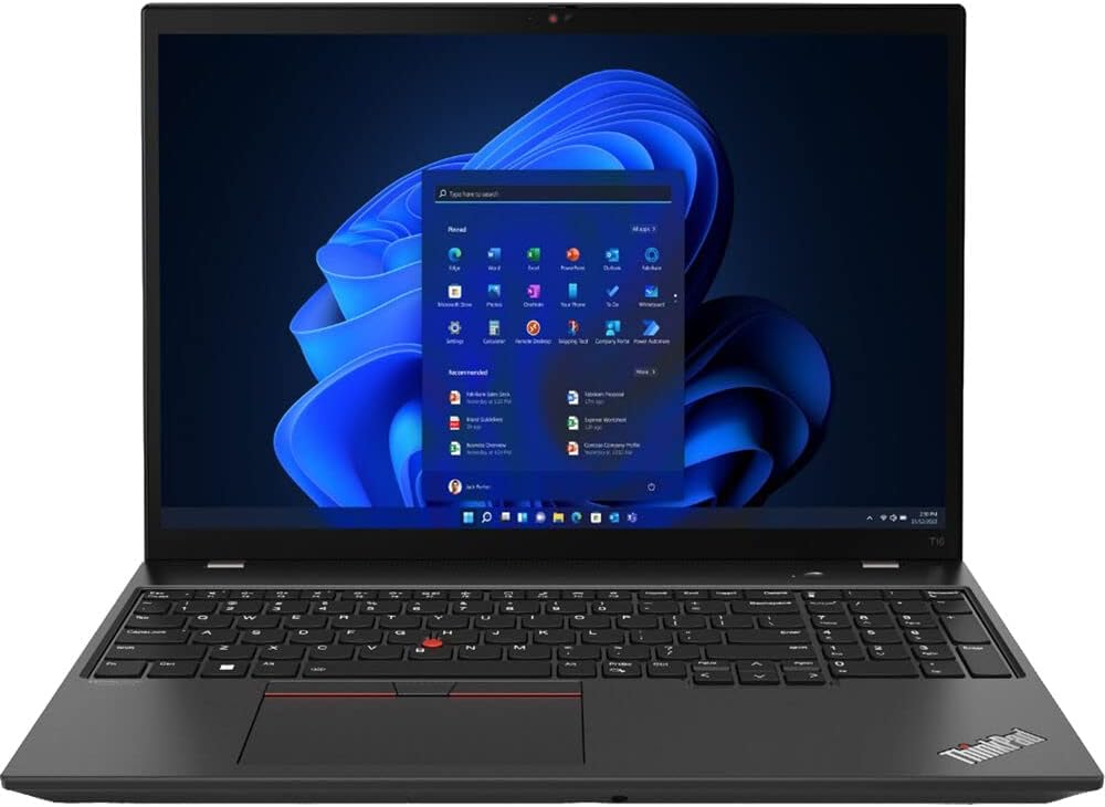 Lenovo ThinkPad T16 Gen 3 Laptop 2024, 16″ WUXGA IPS, Intel Ultra 7 155U 12-Core, Iris Xe Graphics, 64GB DDR5 2TB SSD, Backlit Keyboard Thunderbolt 4 Fingerprint Wi-Fi 6E, Win11 Pro, COU 32GB USB