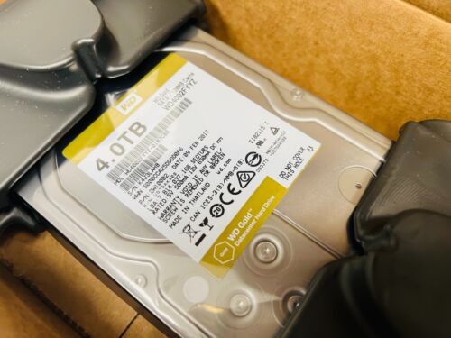 Western Digital Gold Enterprise 4TB,7200 RPM Internal Hard Disk Drive WD4002FYYZ