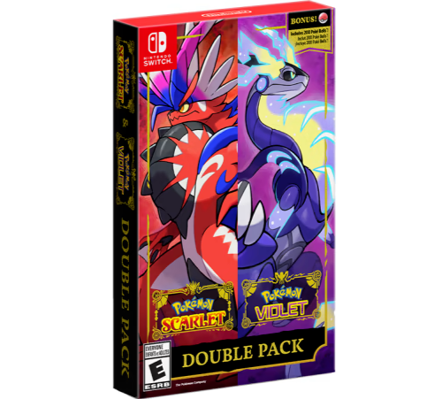 Pokemon Scarlet & Pokemon Violet Double Pack Switch Brand New Game (2022)