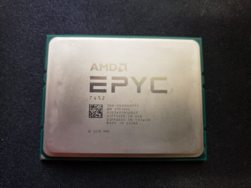 AMD EPYC 7452 32-Core 2.35GHz 128MB 155W CPU