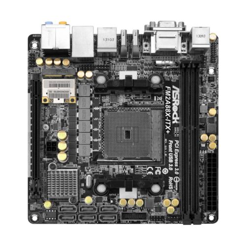 ASROCK FM2A88X-ITX+ Motherboards AMD A88X DDR3 Socket FM2/FM2+ Mini-ITX