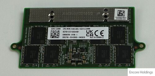 Dell 16GB DDR5 4800MHz CAMM Memory Module For Select Precision 7670 KMKM7M-HYM