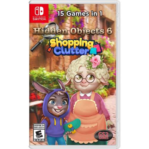 Hidden Objects Collection: Volume 6 – Shopper Clutter 15 in 1 [Nintendo Switch]