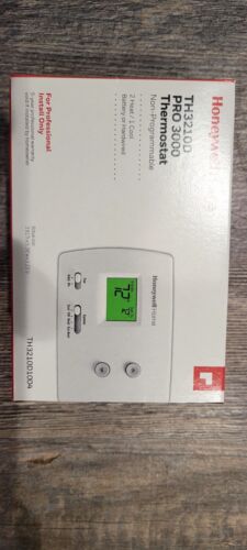 Honeywell TH3210D1004 PRO 3000 Non-Programmable Heat Pump Thermostat 2H / 1C