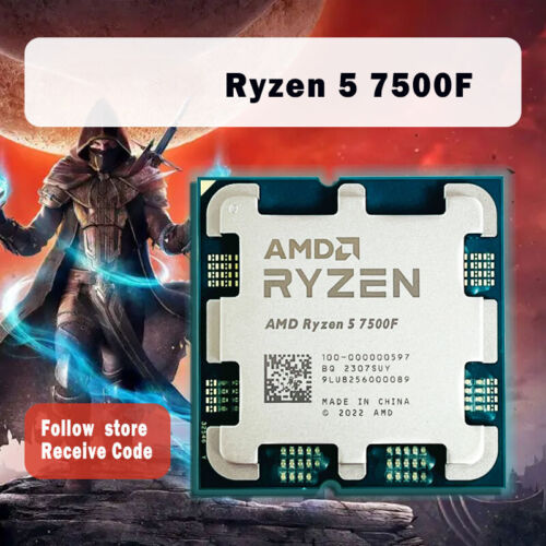 For AMD Ryzen 5 7500F R5 7500F 3.7GHz 6-Core 12-Thread CPU Processor 5NM L3=32M