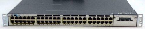 Cisco Catalyst WS-C3750X-48T-L  Single C3KX-PWR-350WAC 30 DAYS Warranty