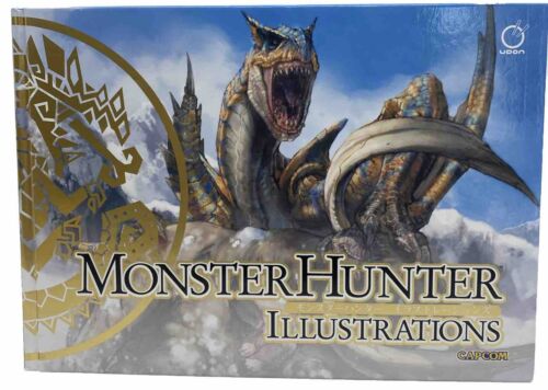 Monster Hunter Illustrations by Capcom (2018, Hardcover) Excellent Condition