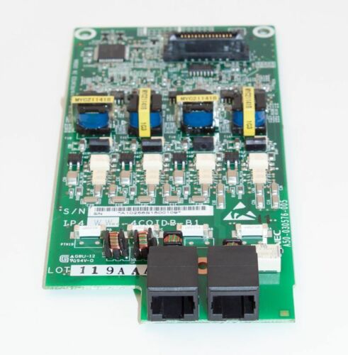 NEC IP4WW-4COIDB-B1 1100022 SL1100 4-Port CO Line Card Board *1 YEAR WARRANTY*