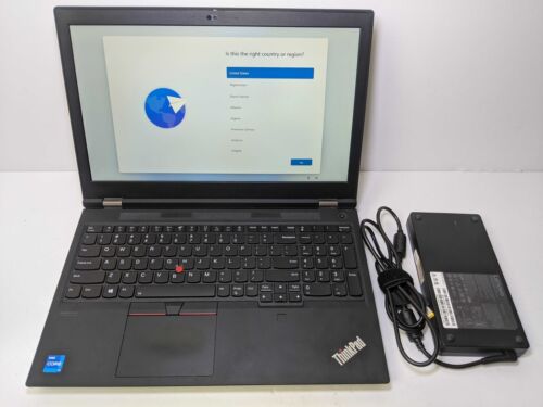 Lenovo Thinkpad T15G Gen 2 15.6″ intel I7-11800H 32GB 1TB SSD NVIDIA RTX 3080 16