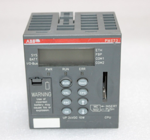 ABB PM573-ETH A2 CPU  MODULE 1SAP130300R0271