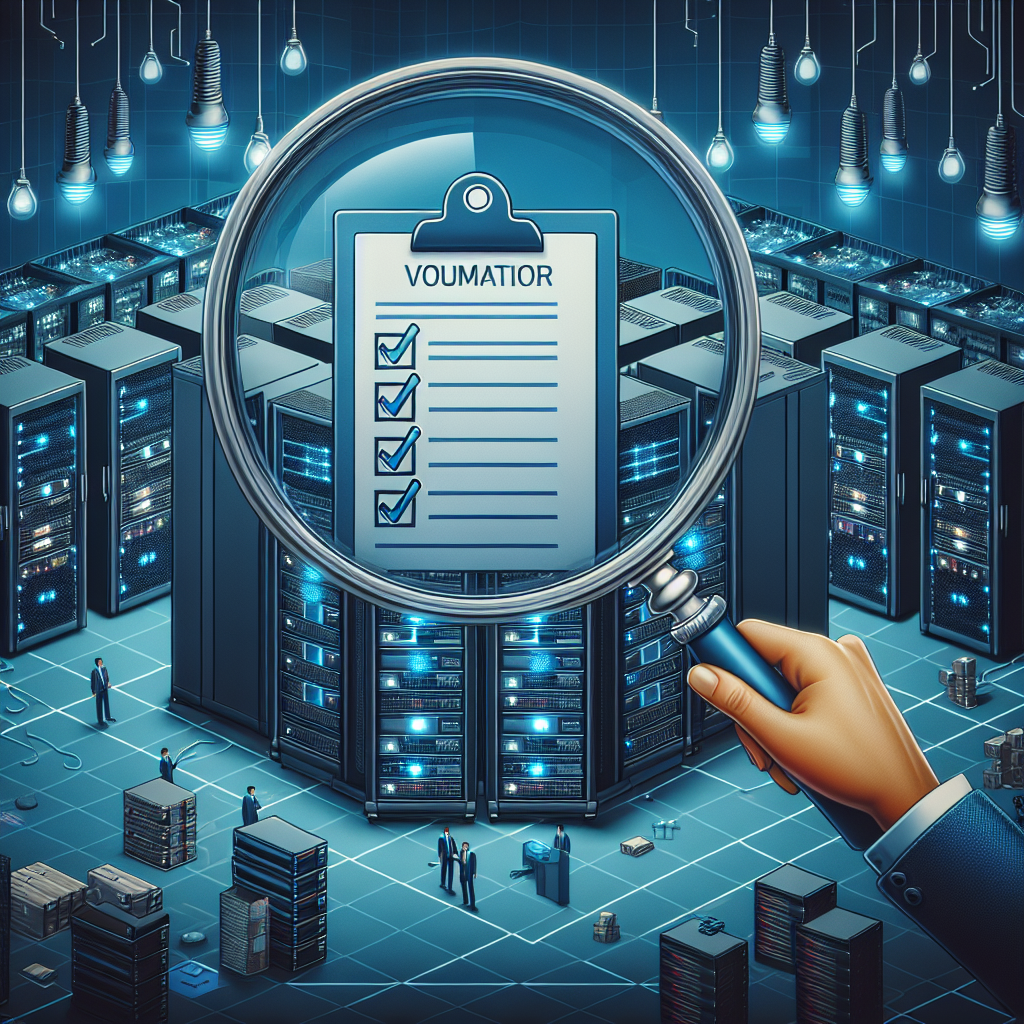 Effective Vendor Evaluation and Selection for Data Centers