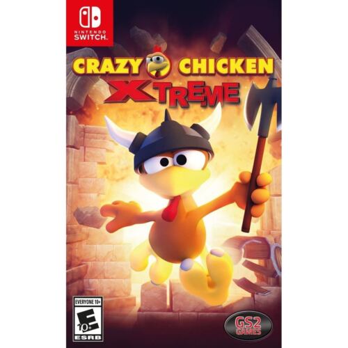 Crazy Chicken Xtreme [Nintendo Switch] Brand New Sealed