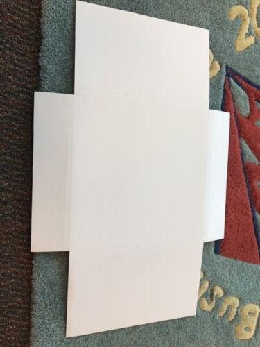 10 PCS White Corrugated 12″ LP Record/LP Mailer 12.5″x12.5″ X 1″, SZ1 FREE SHIP