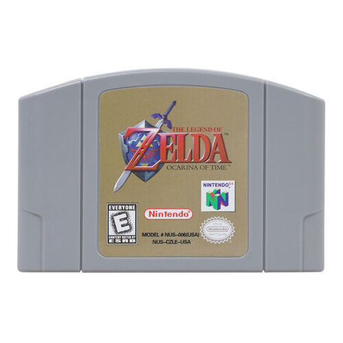 The Legend of Zelda Ocarina of Time Game Cartridge For Nintend N64 Console