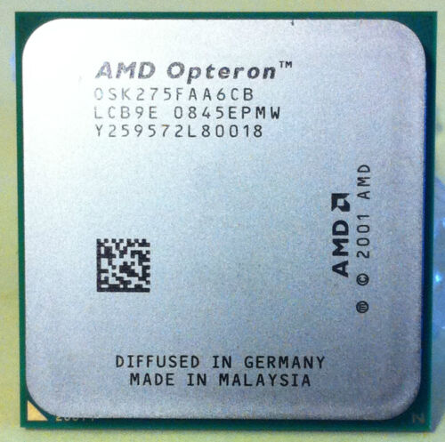 Brand New AMD Opteron 275 HE Italy Dual-Core 2.2GHz Socket 940 55W OSK275FAA6CB