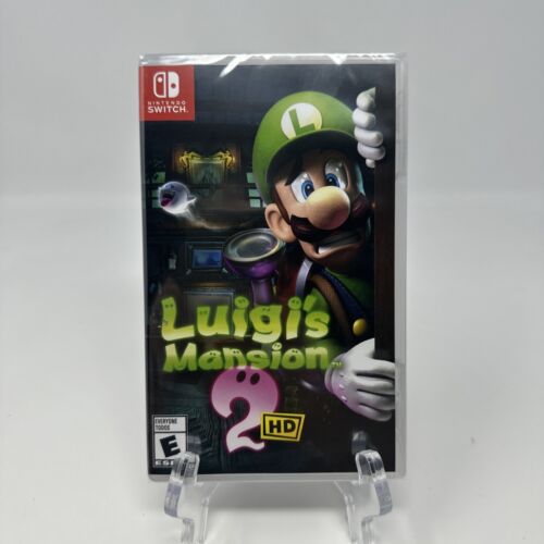 Luigi’s Mansion 2 HD Nintendo Switch Sealed New