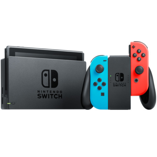 Nintendo Switch Joy-Con Pair Neon Red and Neon Blue