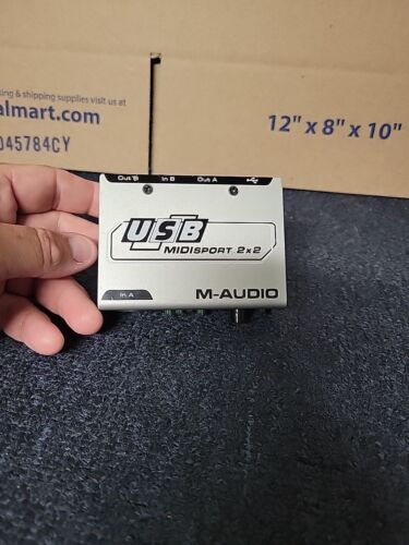 M-AUDIO MIDISPORT 2×2 USB 32 MIDI CHANNEL INTERFACE