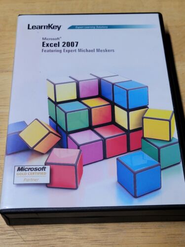 LearnKey Microsoft Excel 2007 Ft. Expert Michael Meskers 5 Disc CD-Rom Set