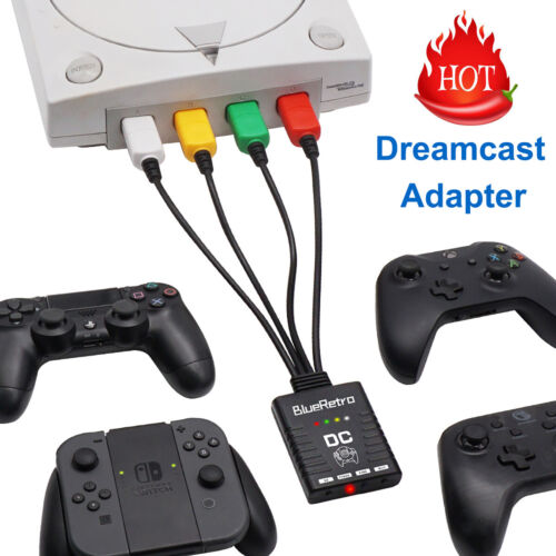 PS5 PS4 Xbox One Switch Wireless Controller Adapter For SEGA Dreamcast Console