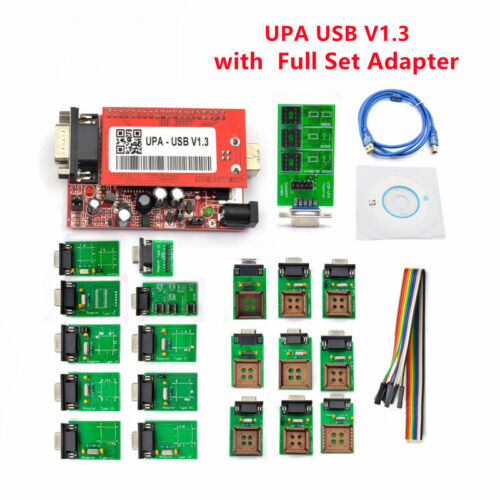 UPA USB Programmer with Full Adaptors Support NEC Function Software V1.3