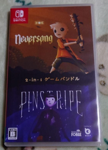 Neversong & Pinstripe 2-in-1 Nintendo Switch Game JAPAN multilingual