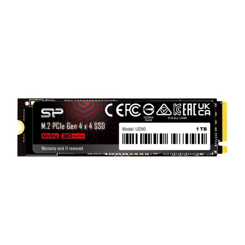 Silicon Power 1TB UD90 NVMe 4.0 Gen4 PCIe M.2 SSD R/W up to 5,000/4,800 MB/s …