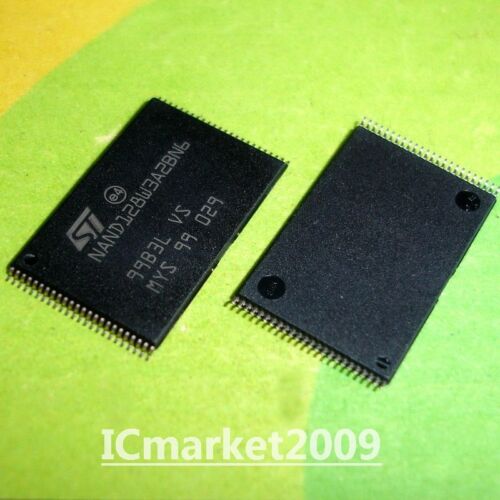 5 PCS NAND128W3A2BN6E TSOP-48 NAND128W3A2BN6 NAND Flash Memories Chip IC