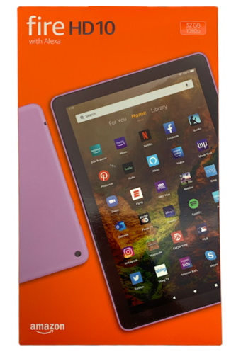 Amazon Fire HD10 (11th Gen) 10.1in 1080p 32gb Wifi Tablet Lavender