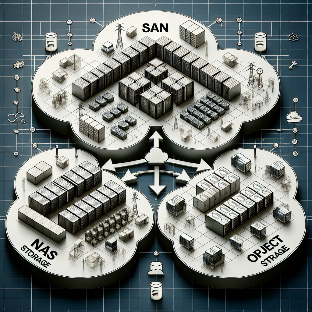 Data Center Storage Solutions: Comparing SAN, NAS, and Object Storage