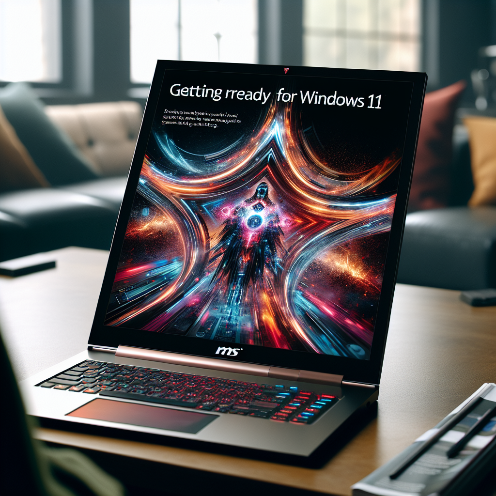 Get Ready for Windows 11 Home with the MSI Katana A17 AI Gaming Laptop