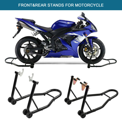 Motorcycle Work Repair Rack  Floor Stand Storage Display Maintenance Stand