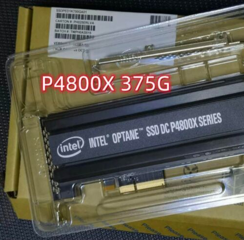 Intel Optane DC P4800X 375GB Internal HHHL (CEM3.0) (MDTPED1K375GA) SSD