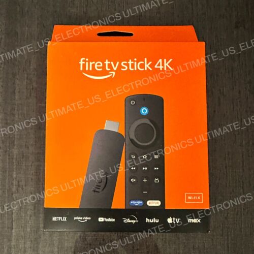 Amazon Fire Stick 4K Wi-Fi 6 2023 w/Alexa Voice Remote Latest Version Brand New