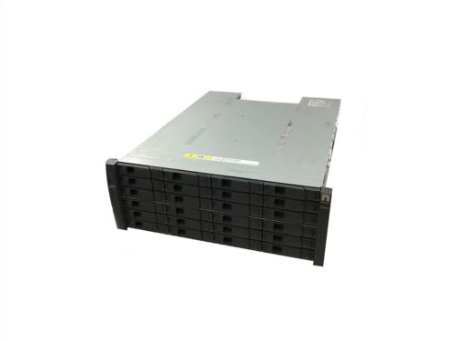 NetApp NAJ0801 24x 3.5″ Disk Storage Array w/ 2x I0M6 Controller – See Desc