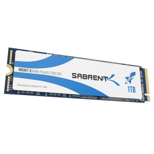 Sabrent Rocket Q 1TB NVMe PCIe M.2 2280 Internal SSD High Speed R/W3200/2000MB/s