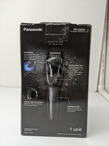 Panasonic Cordless Men’s Beard Trimmer With Precision Dial, Adjustable 19 Length