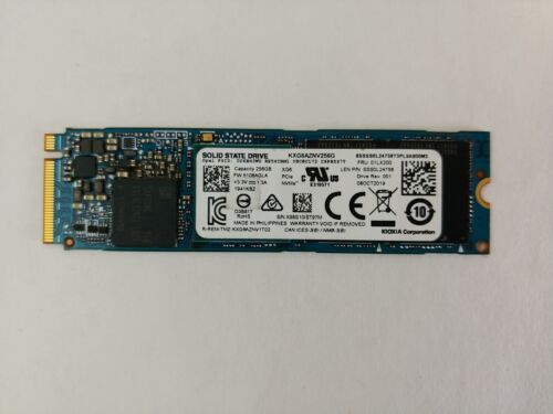 Kioxia XG6 KXG6AZNV256G 256 GB NVMe M.2 2280 80mm Solid State Drive