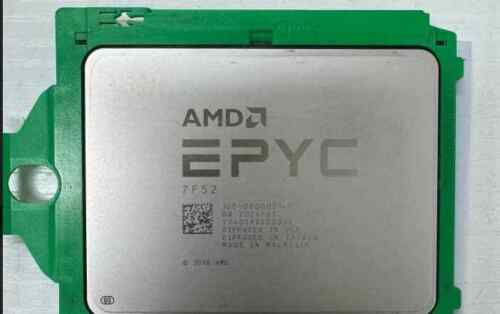 AMD epyc 7f72 CPU processor 3.2GHz 24 core 48 thread 192MB 240W