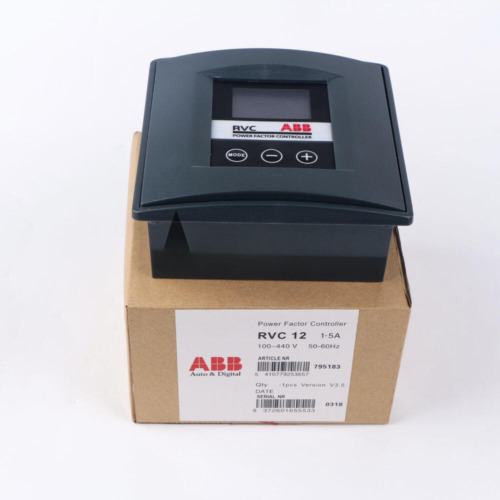 One ABB RVC-12 2GCA294987A0050 Power Factor Controller New Expedited Shipping