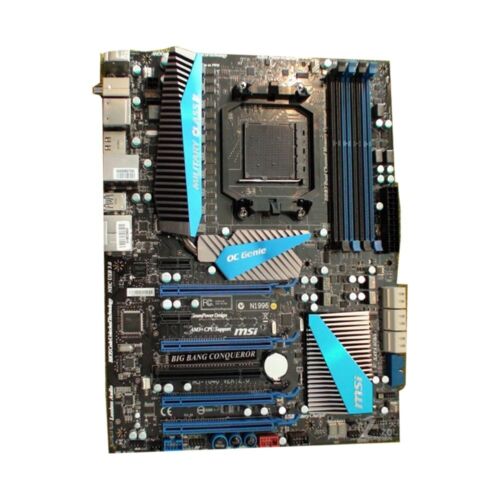 MSI Big Bang Conqueror Motherboard AMD 990FX DDR3 Socket AM3+ ATX w/ IO Shield