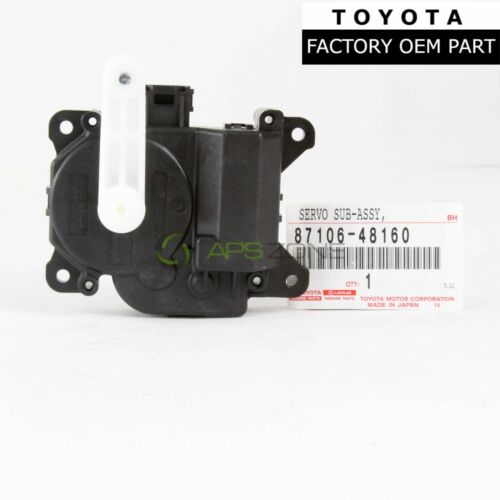 Right Main	Heater Blend Door Actuator for Toyota Highlander Lexus RX 3.3L 3.5L