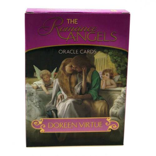 44PCS Romance Angel Oracle Tarot Cards Deck Set Divination Prophet Game Toy Gift