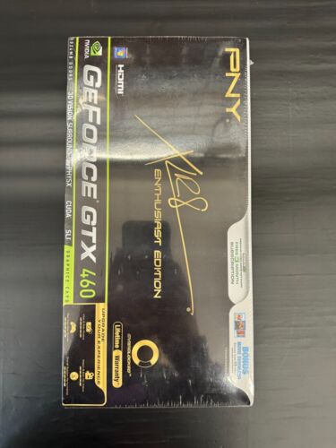 NEW PNY GeForce GTX 460 XLR8 Enthusiast Edition 1GB GDDR5 PCIE Graphics Card