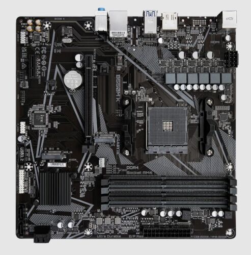 For Gigabyte B550M K Motherboard AM4 AMD B550 Micro-ATX DDR4 Desktop Tested