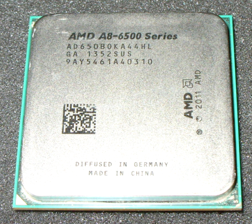 AMD 3.5 GHZ MODEL A8-6500B QUAD CORE Processor, AD650BOKA44HL, FM2,  US SELLER