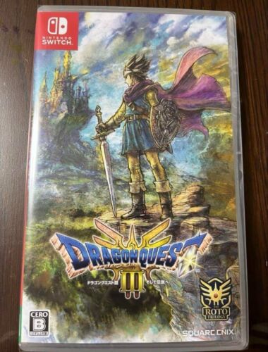 Nintendo Switch Dragon Quest III HD-2D Remake DQ3 Japan NEW w/English option