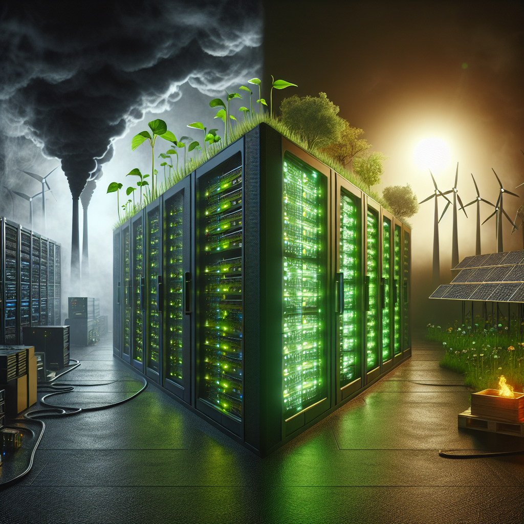 From Energy Consumption to Conservation: How Data Centers are Going Green