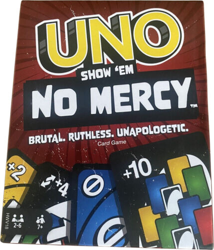 Mattel Games UNO Show ‘em No Mercy Card Game  for Kids