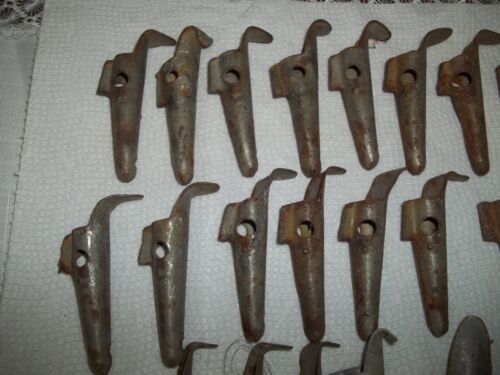 OLD VTG METAL MAPLE SYRUP SAP SPILE SPOUT TAP SPIGOT HOOK HANGER 35 PIECE LOT